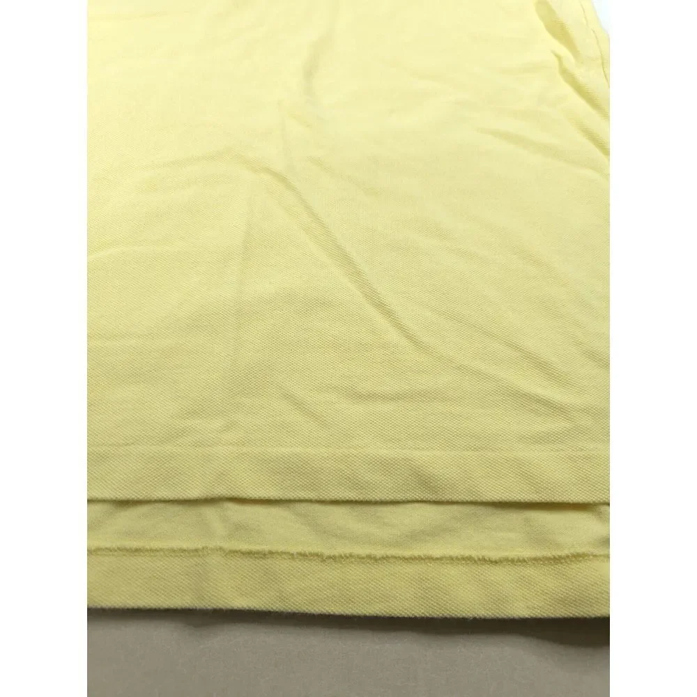 Vtg Polo Golf Shirt Mens 2XL‎ Yellow Blue Pony Short Sleeve Golf